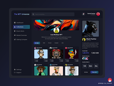 NFT Marketplace UI Concept