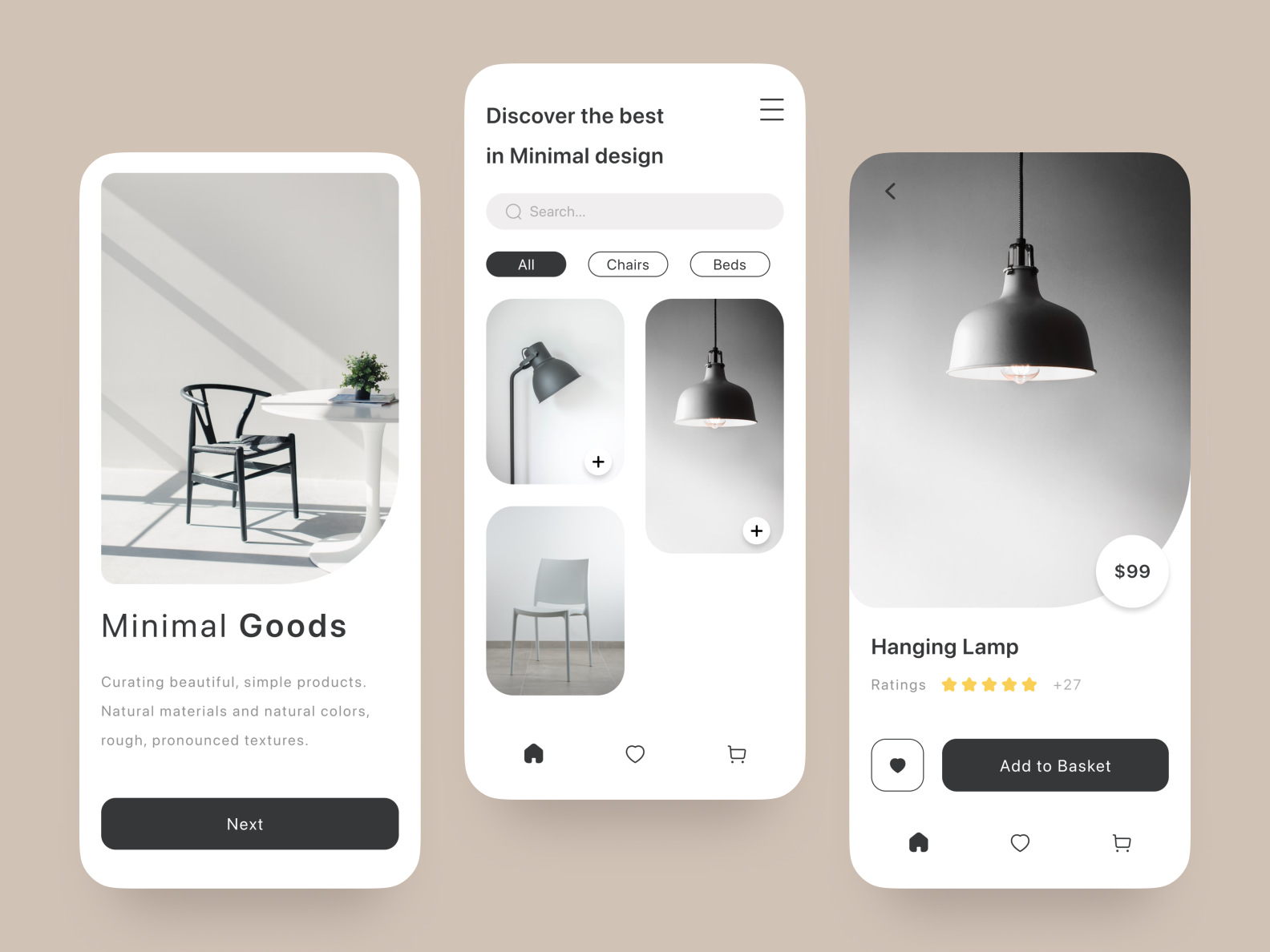 Furniture Mobile App By Anastasiya On Dribbble   Dribbble 