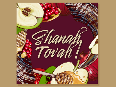 Rosh Hashanah 2021 adobe illustrator design digital illustration graphic design illustration instagram rosh hashanah shanah tovah social media