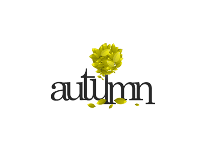 Autumn autumn logo tree