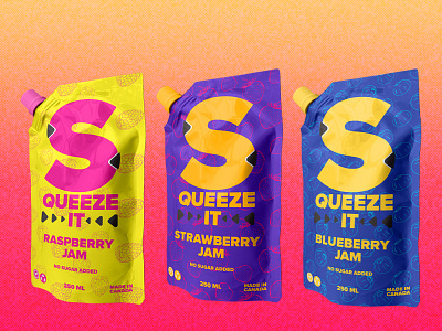 Squeeze It branding design packaging