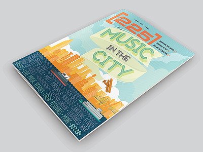225 magazine: April 2015 cover baton rouge editorial design magazine music music fest print typography