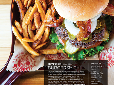 225 magazine: Best of 225 issue awards baton rouge burger delicious editorial design food magazine print
