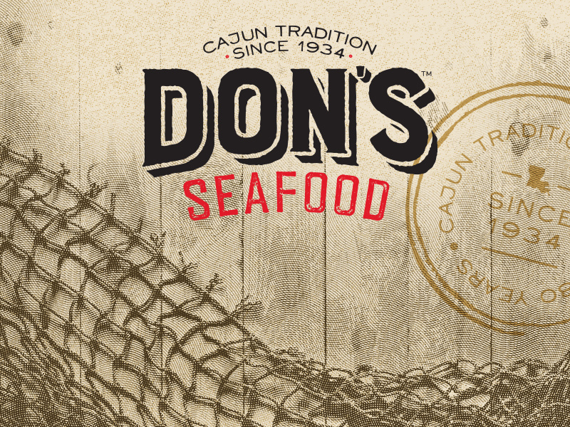 Don's Seafood rebrand by Carolyn Blakley on Dribbble
