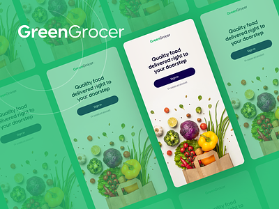 Organic Grocery Shopping App Concept app app design design food graphic design grocery grocery shopping mobile online shopping shopping ui ui design ux ux design