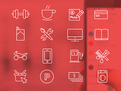 Category Icons Spendee 2.0