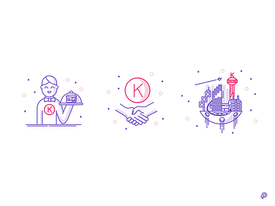 "K" icons