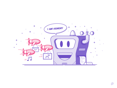Data hungry machine