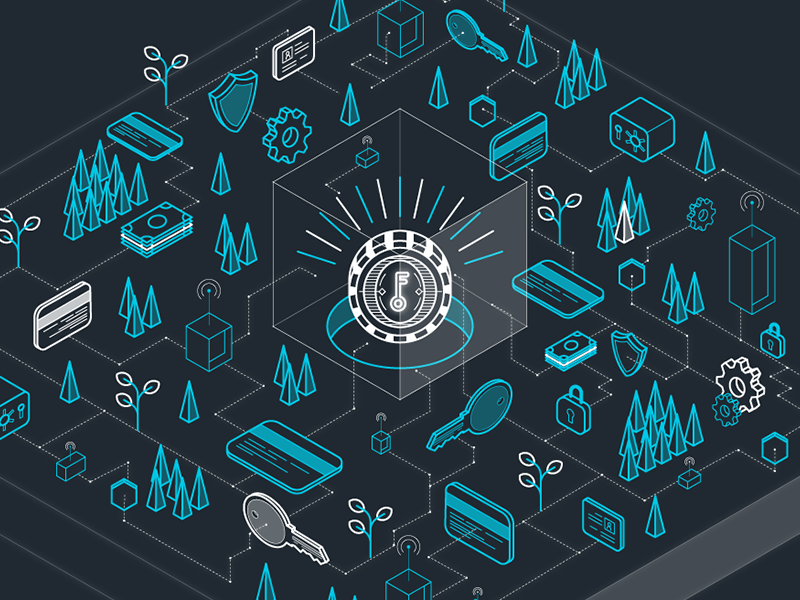 Enviroment card icon illustration keys lineart lines money token