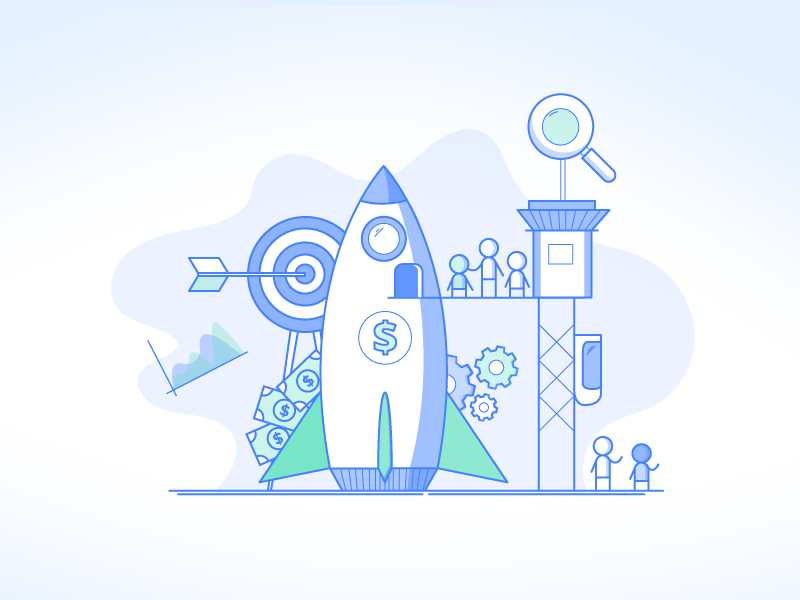 Success Rocket by serpi001 on Dribbble