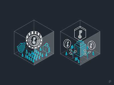 Icons 2d icons illustration isometric lineart