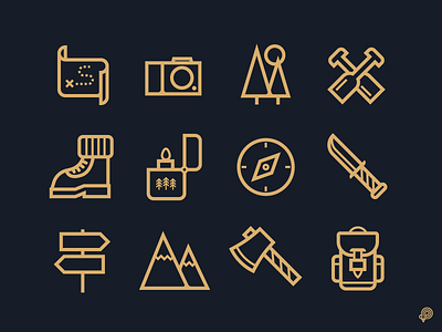 Adventure icons