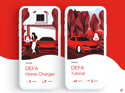 DEFA car carcharger design electriccar icon icons illustration vector