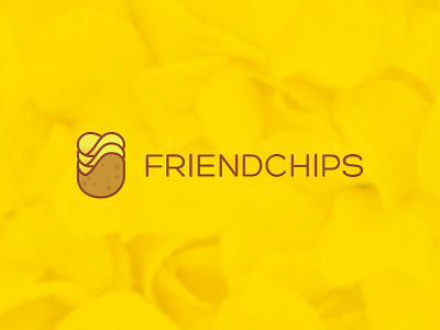 Friendchips branding chips logo potato