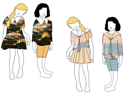 design kid's clothes (inspired by polar stratospheric clouds) 2 design fashion