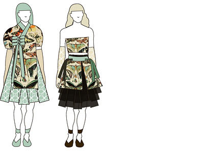 design hanbok inspired by butterflies design fashion