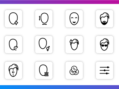 Face App Icons