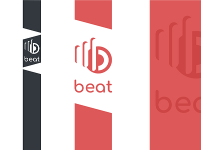 beat branding dailylogochallenge design digital illustration illustrator logo music service vector