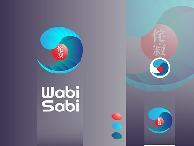 Wabi Sabi branding design illustrator japan logo ui vector wabisabi