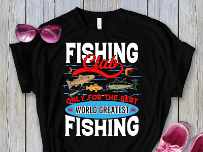 FISHING T- SHIRT DESIGN custom t shirt fishing t shirt graphic design graphic t shirt hunting t shirt t shirt typography t shirt unique t shirt