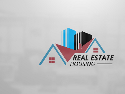 Real estate housing logo