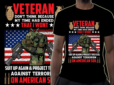 VETERAN T-SHIRT DESIGN custom t shirt design fishing t shirt graphic design hunting t shirt illustration t shirt typography t shirt unique t shirt