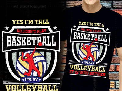 BASKETBALL T-SHIRT DESIGN basketballtshirt custom t shirt design fishing t shirt graphic design illustration t shirt typography t shirt unique t shirt vollyballtshirt