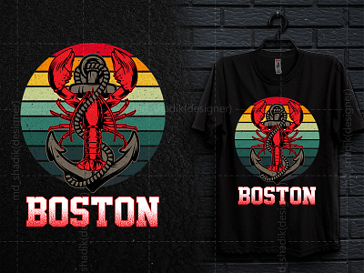 boston t shirt custom t shirt fishing t shirt graphic design hunting t shirt t shirt typography t shirt unique t shirt