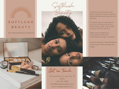 Beauty Brochure Design Template beauty booklet brochure brochure template business design graphic design