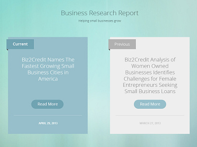 Business Research Report