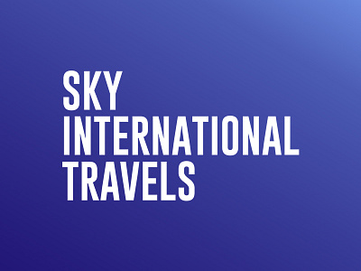Travel Company Logo branding design flat lettering logo minimal travel type typography