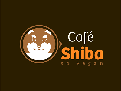 Café Shiba | so vegan - Brand Identity ai branding café design dog doge doggo graphic design illustration japn logo vegan vegan branding vegan café