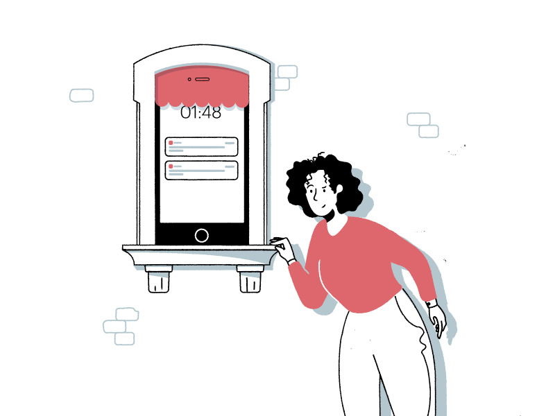 Privacy Swing & Miss notifications iphone security privacy illustration