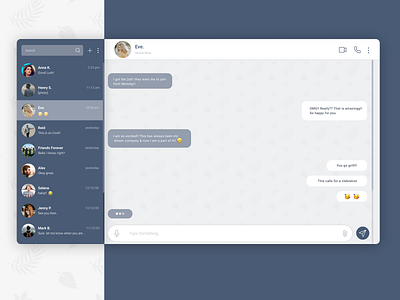 Direct Messaging- #013 chatbox dailyui design messaging ui uichallenge ux