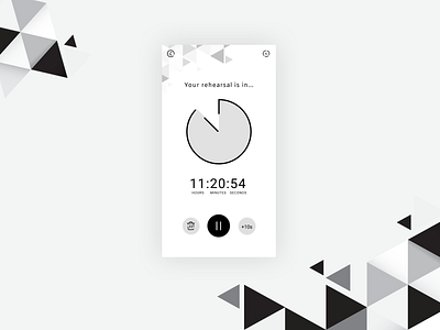 Countdown Timer (UI Challenge #014) 014 app countdowntimer dailyui design ui uichallenge ux uxdesign