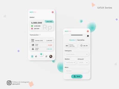 Wallet App Design 3d adobe adobexd animation app application bank branding design finance future graphic design illustration logo money motion graphics saving ui wallet