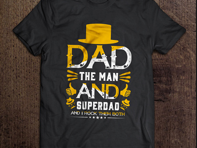 T-Shirt (Father's Day) Design social media post