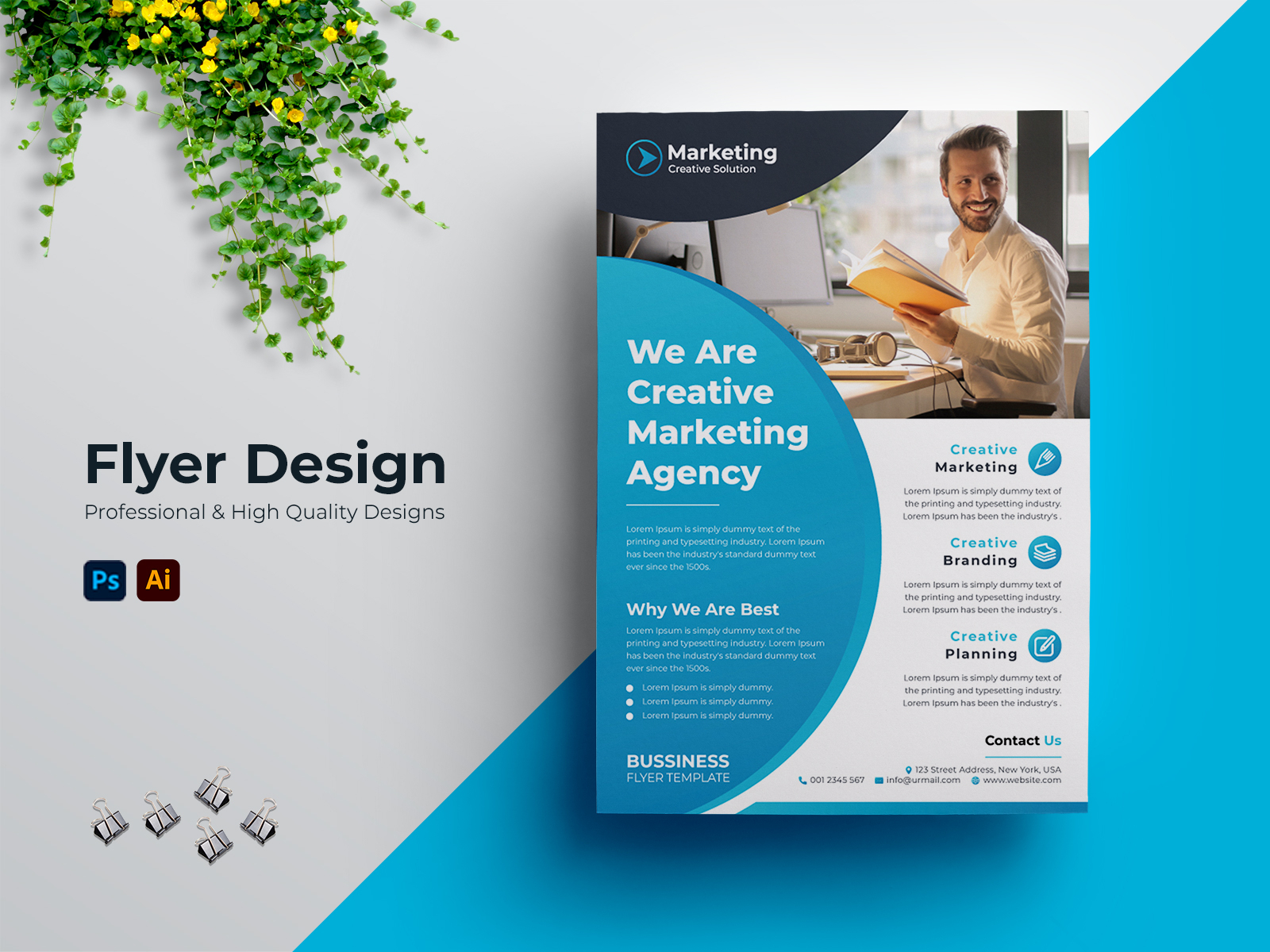 Flyer Design by Graphxistix on Dribbble