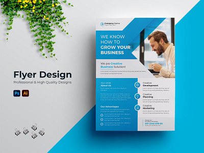 Business Flyer Design a4 a4 flyer abstract flyer business flyer business flyer design corporate flyer creative flyer design digital flyer flyer flyer design flyers graphic design graphxistix illustrator minimal flyer modern flyer social media flyer template design