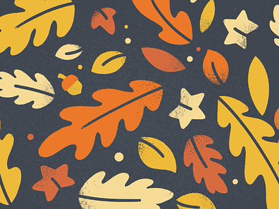 Fall Greetings autumn fall greeting holiday leaves pattern texture thanksgiving thanskgiving