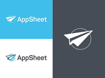 AppSheet Branding b2b branding logo plane