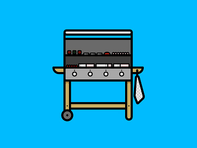 Need a barbecue draw illustrator vector vectoriel