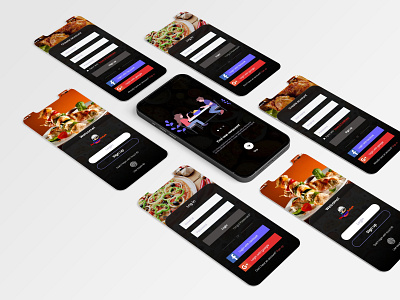 Food Design app design icon ui ux