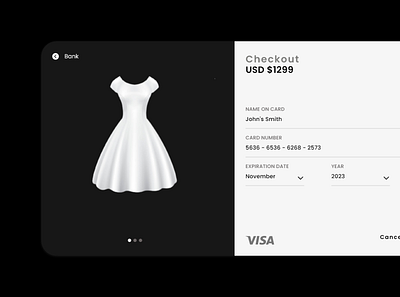 Credit Card Checkout checkout creditcard dailyui dailyui002 ui