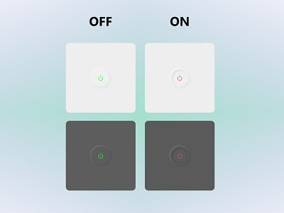 Off/On switch design ui ux