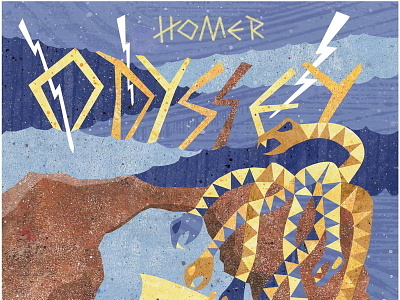 Odyssey greek homer illustration mythology odyssey ulysses