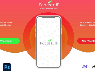 Foodstuff IOS App xd