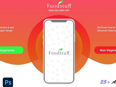 Foodstuff IOS App xd