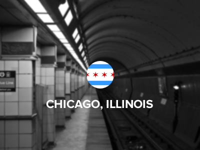 Chicago Dribbble chicago cta illinois subway