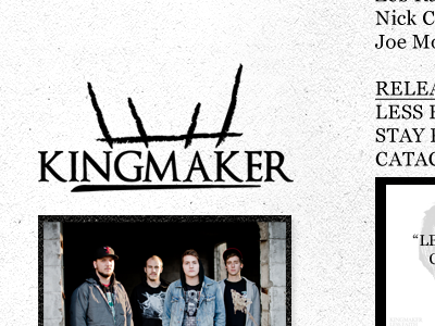 Kingmaker kingmaker press kit